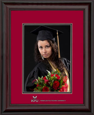 KPU large wood photo frame for 8x10 grad-photo