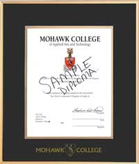 12x15 Gold Satin Metal Frame With Embossing- -For A Vertical Diploma