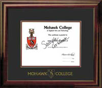 13x15 Ramon Frame With Embossing- - For A Horizontal Certificate