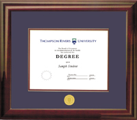 Ramon Diploma Frame With Medallion