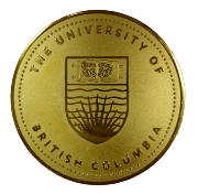 UBC Custom Gold Minted Medallion